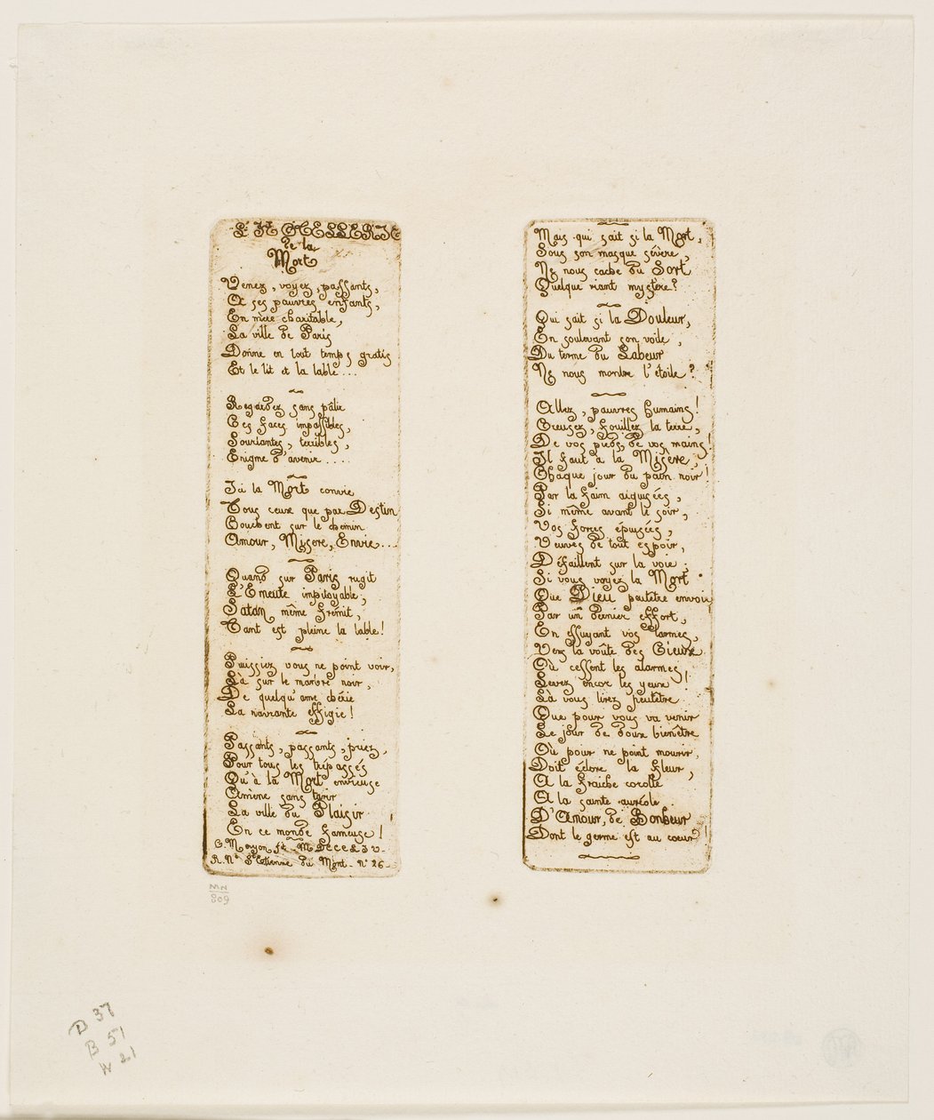 Gospoda śmierci autorstwa Charles Meryon