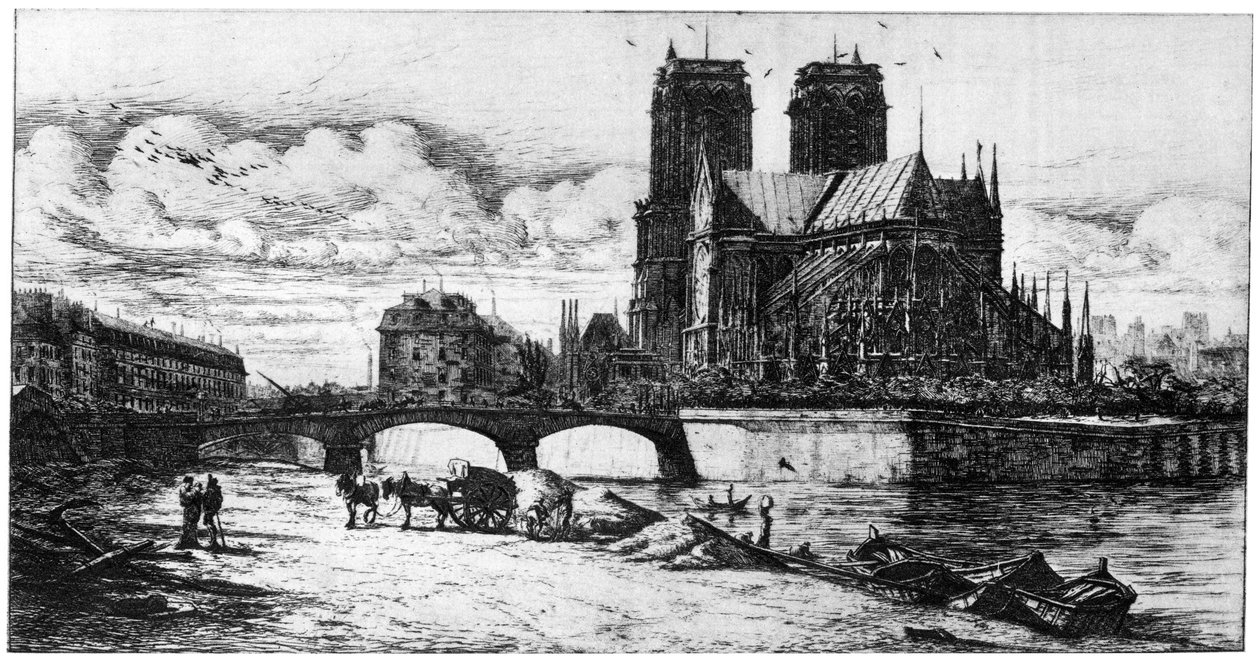 LAbside, c1841-1868 1924 autorstwa Charles Meryon