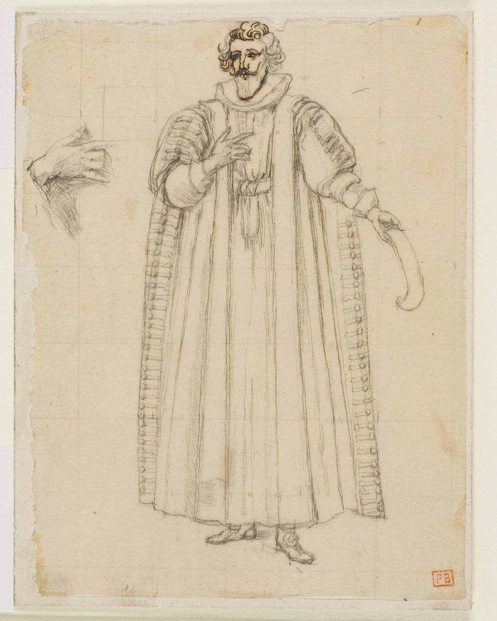 Portret François Viete autorstwa Charles Meryon