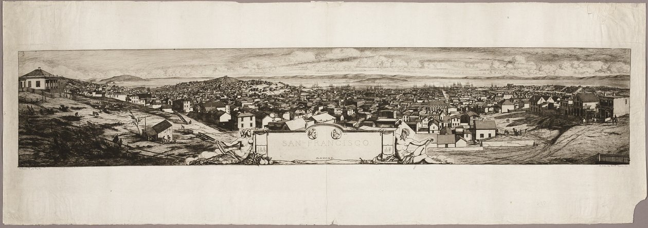 San Francisco autorstwa Charles Meryon