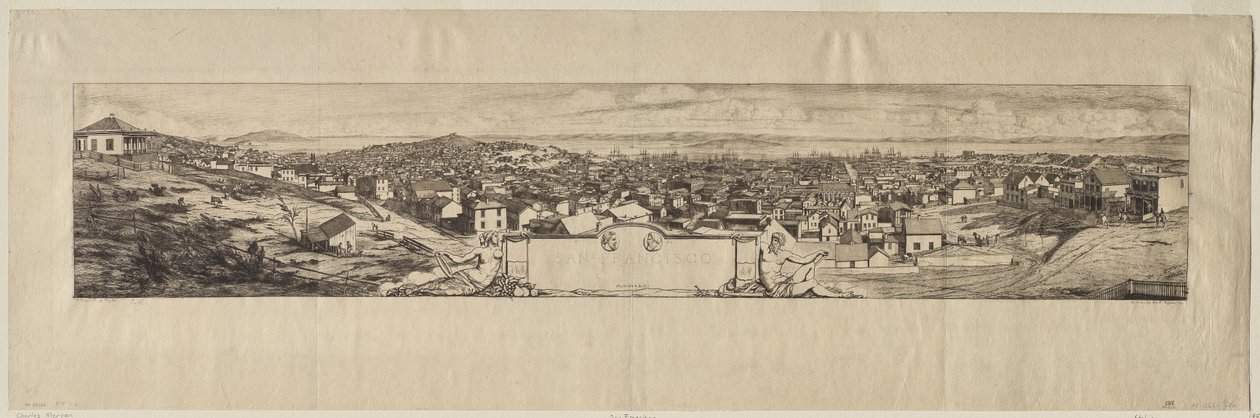 San Francisco autorstwa Charles Meryon