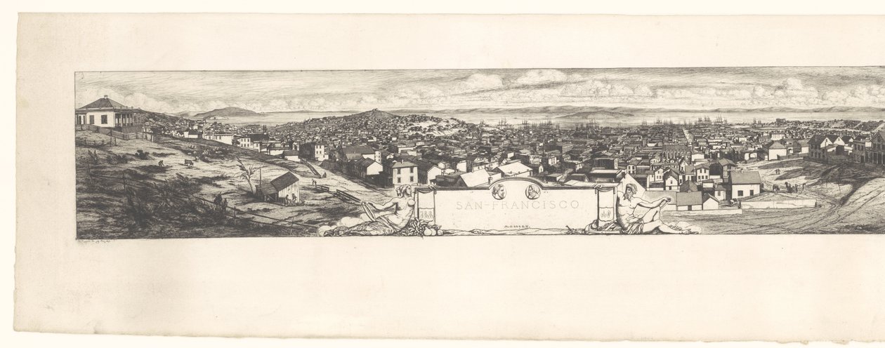 San Francisco autorstwa Charles Meryon