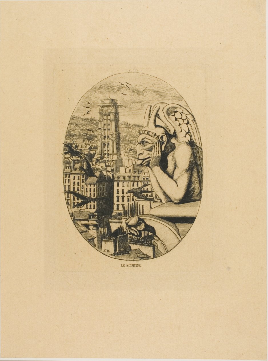 Wampir autorstwa Charles Meryon