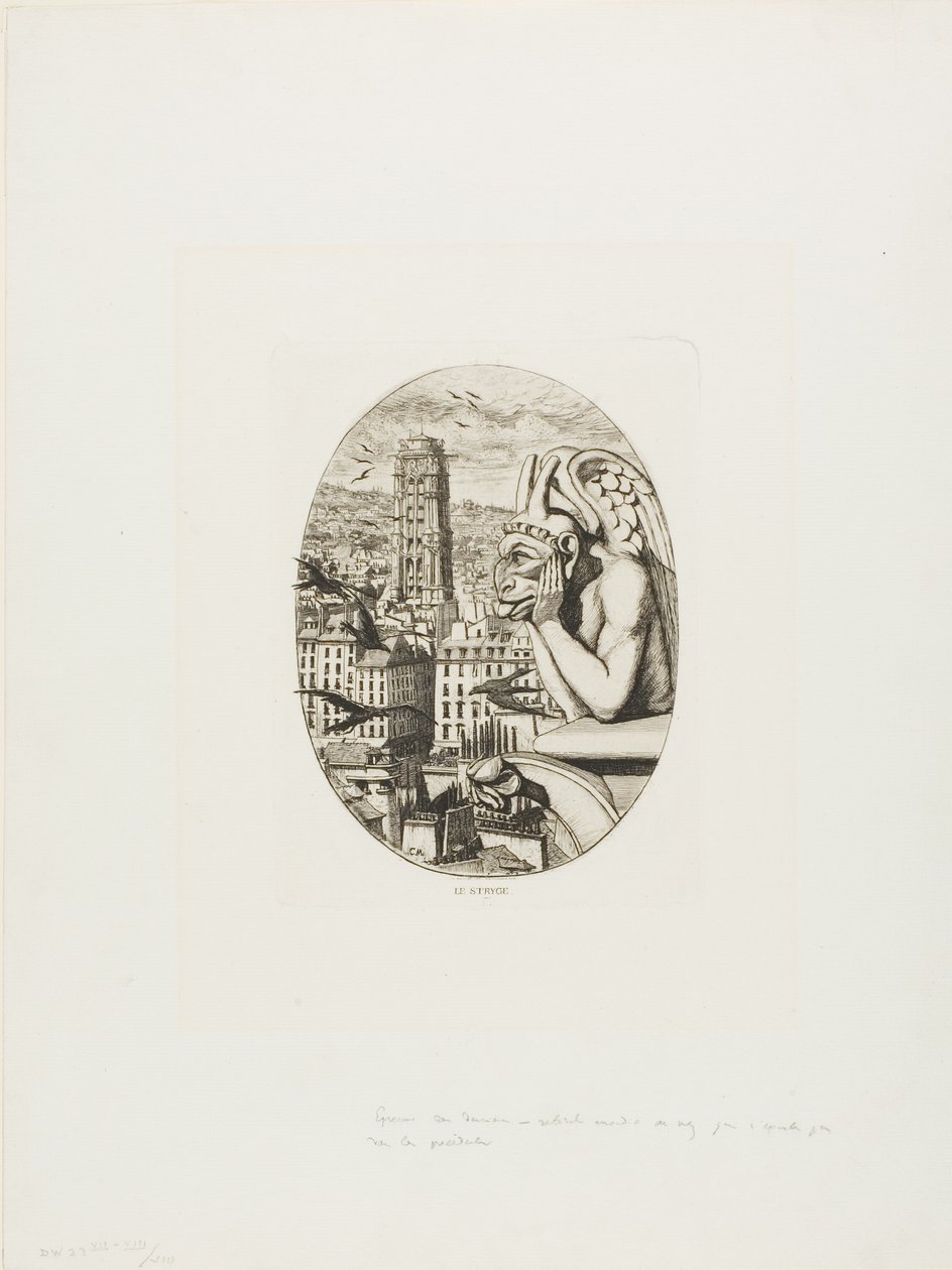 Wampir autorstwa Charles Meryon