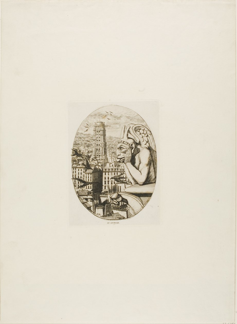 Wampir autorstwa Charles Meryon