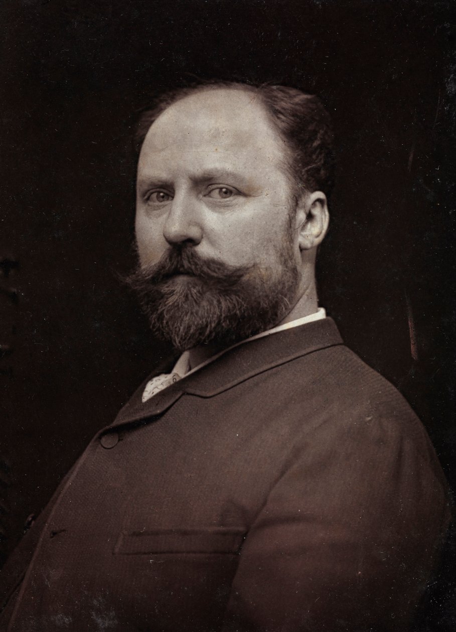 Album Artistique et Biographique, 5 rok, Salon 1885; portret francuskiego malarza Paula Louisa Narcisse