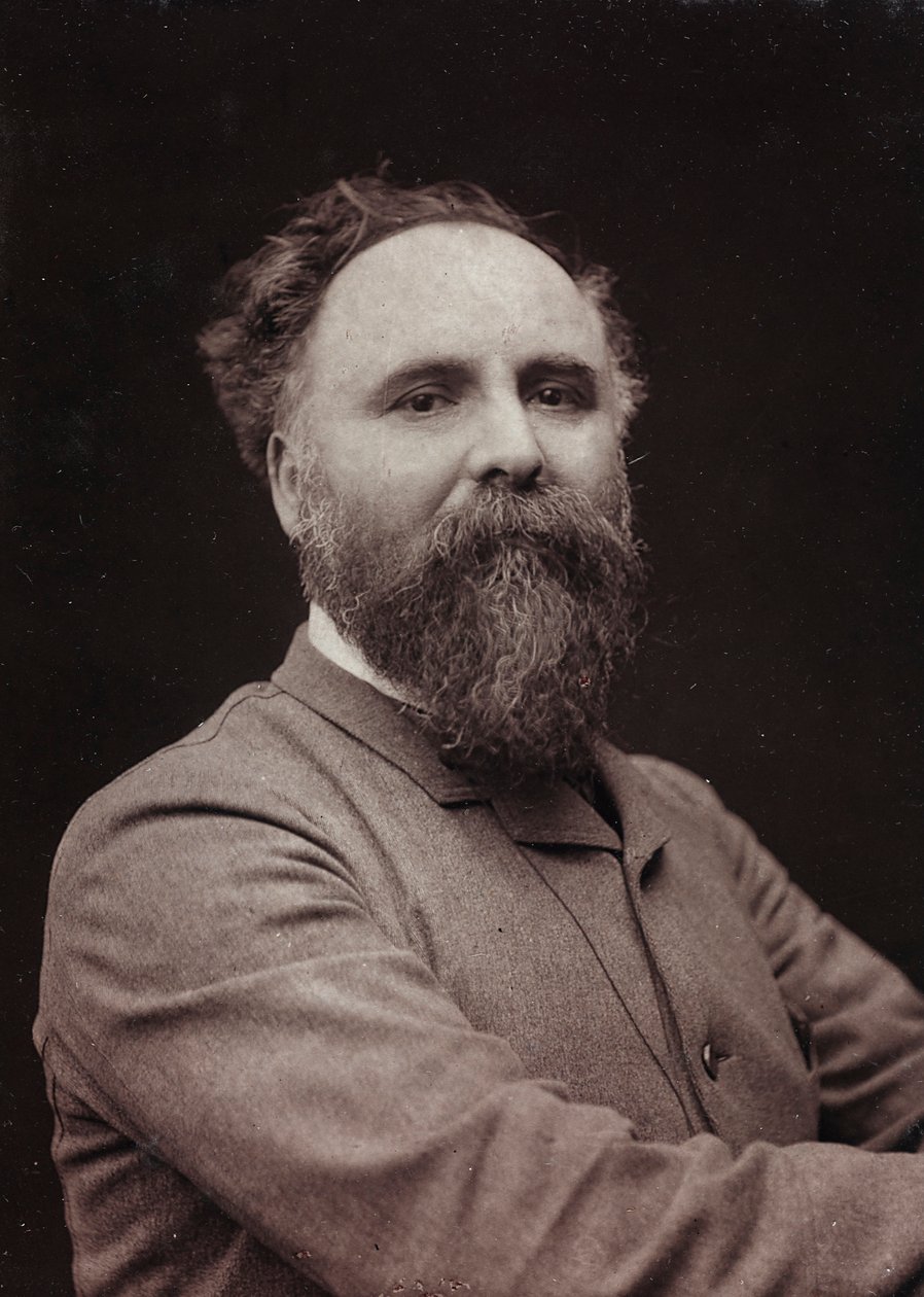 Album Artistique et Biographique, 5 rok, Salon 1885; portret francuskiego malarza Diogène