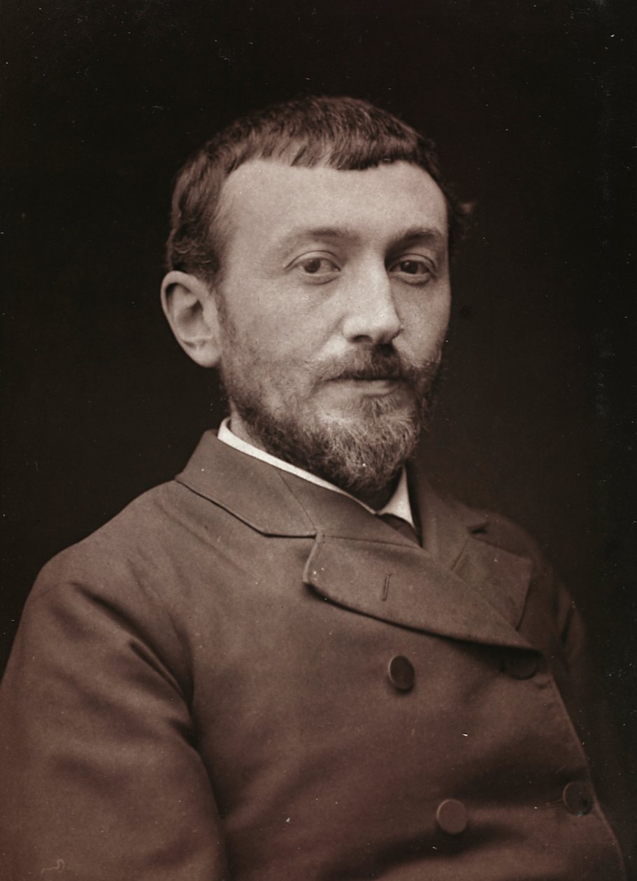 Album Artistique et Biographique, 6 rok, Salon 1885; portret malarza Alfreda Henry