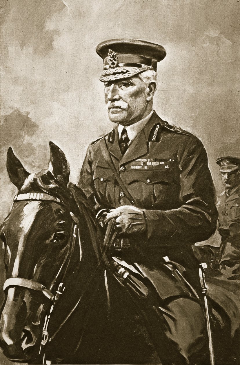 Generał Sir Horace Lockwood Smith-Dorrien K.C.B, 1914-19 autorstwa Charles Mills Sheldon