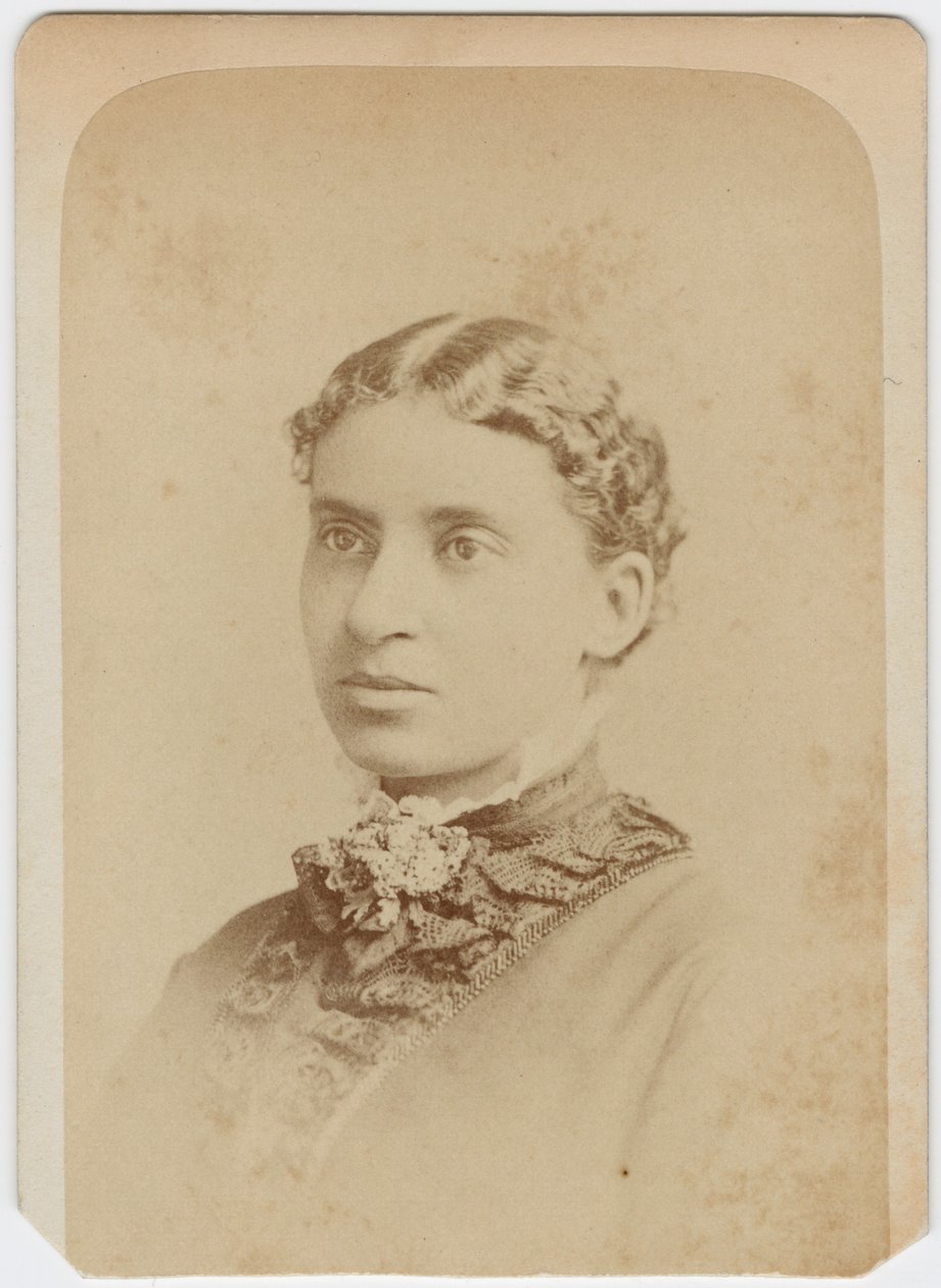 Carte de vision lub Lottie Grimke, c.1870 autorstwa Charles Milton Bell