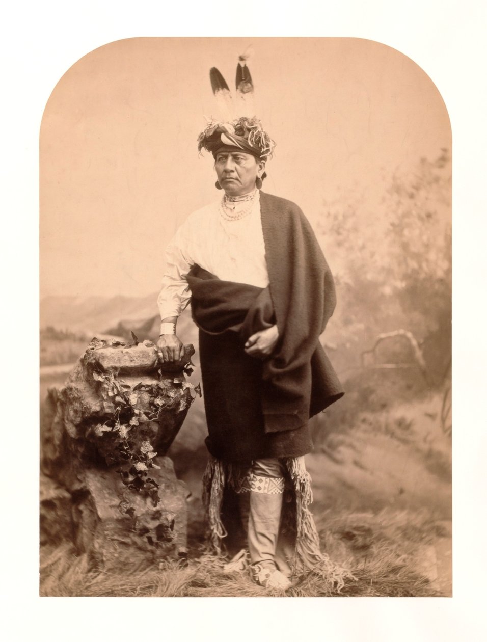 Omaha Chief autorstwa Charles Milton Bell