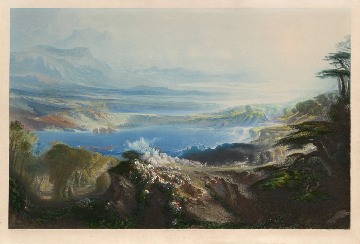 Równiny Niebios autorstwa Charles Mottram after John Martin