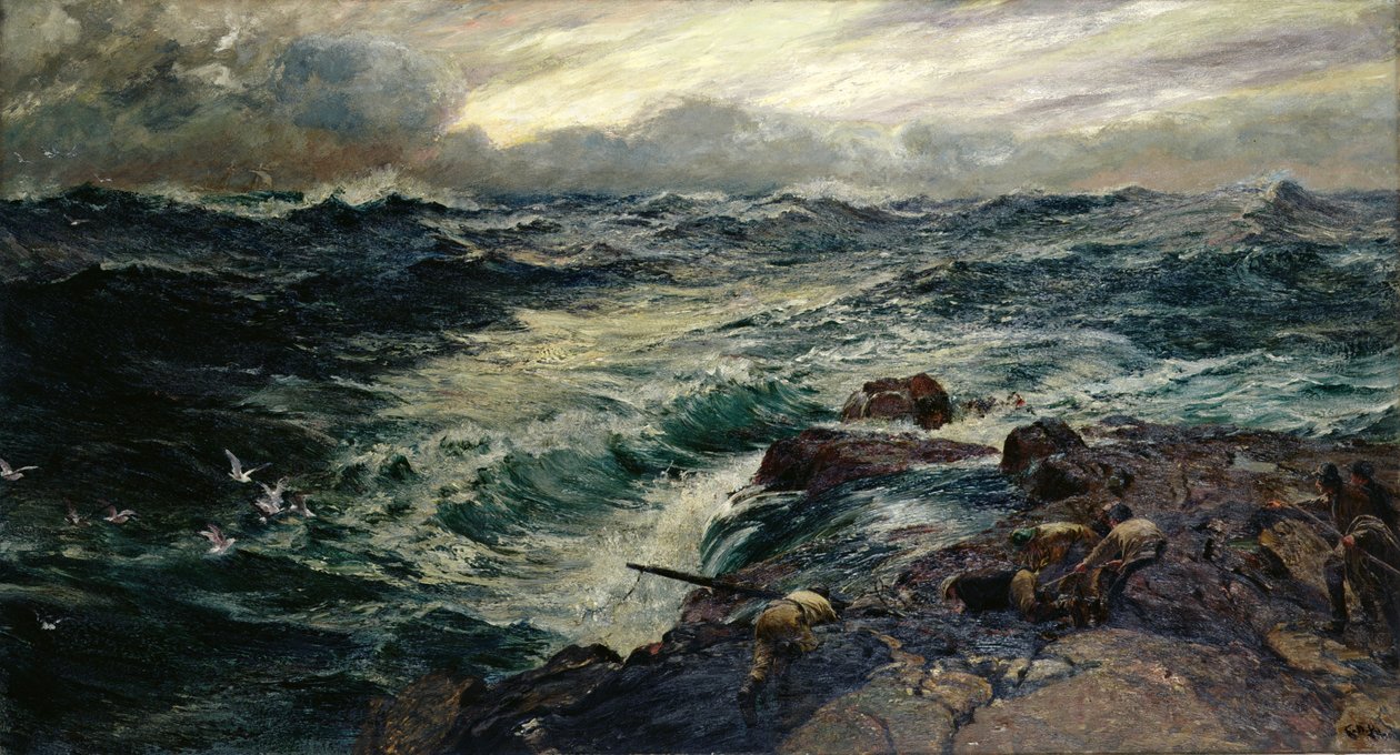 Ptaki drapieżne autorstwa Charles Napier Hemy