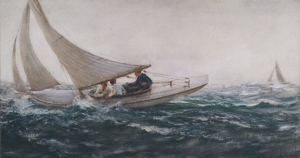Żeglarstwo za darmo autorstwa Charles Napier Hemy