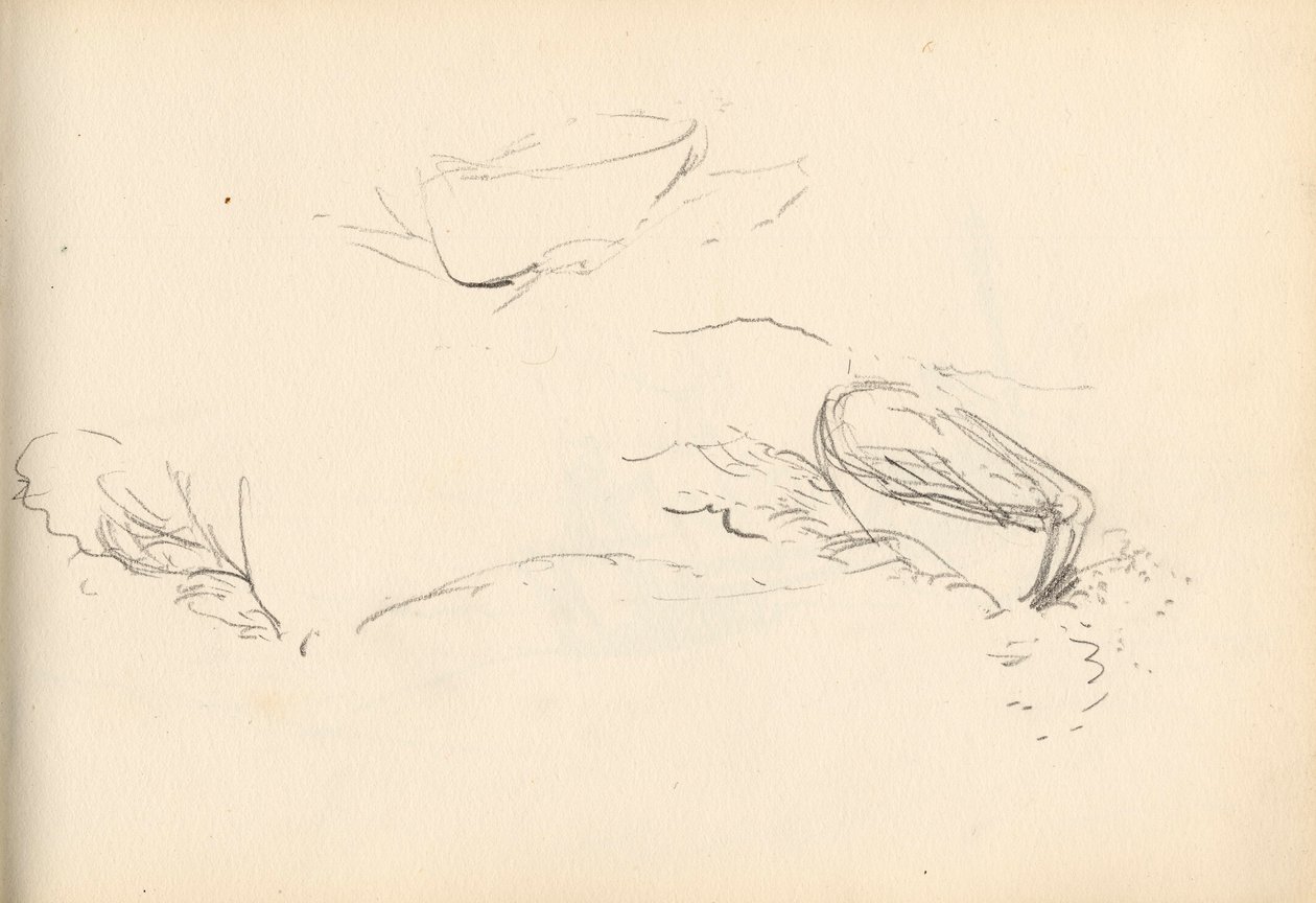 Szkicownik (olej i ołówek na papierze) autorstwa Charles Napier Hemy
