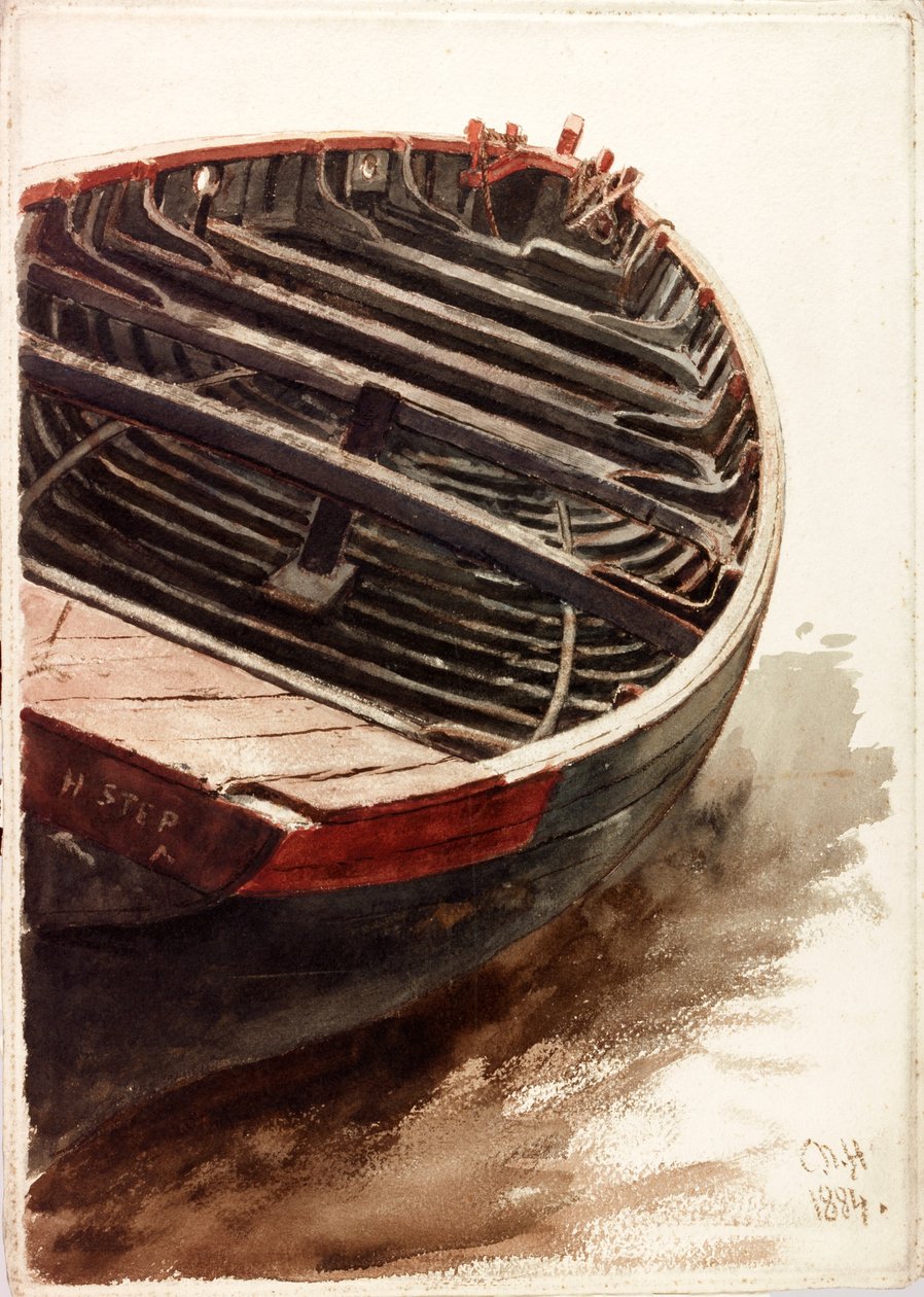 Studium pontonu autorstwa Charles Napier Hemy
