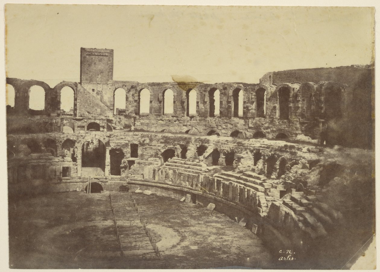 Arles, arena autorstwa Charles Nègre