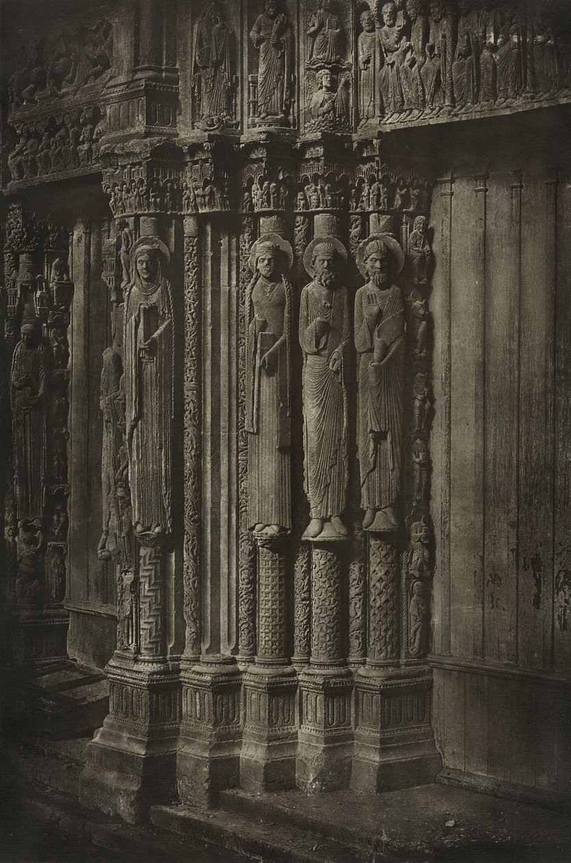 Katedra w Chartres autorstwa Charles Nègre