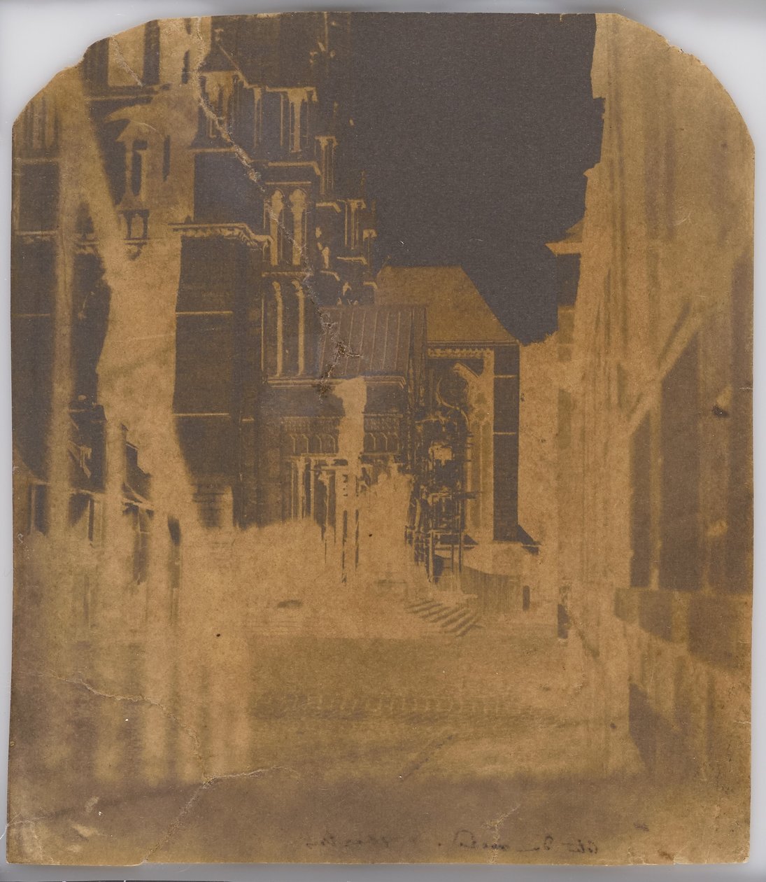 [Ansicht von Chartres] autorstwa Charles Nègre
