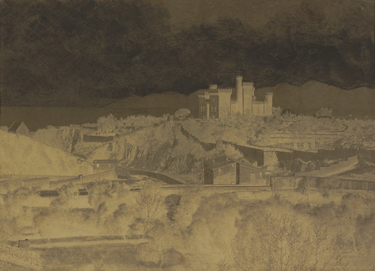 Zamek Vallambrosa, Cannes autorstwa Charles Nègre