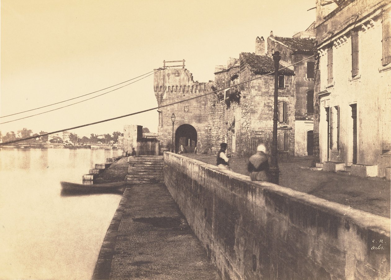 [Brama Kasztanów, Arles]. autorstwa Charles Nègre