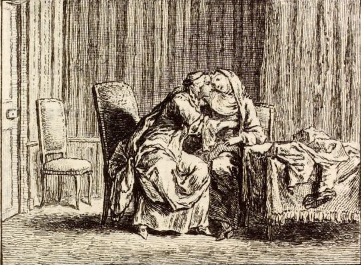 Krawcowa autorstwa Charles Nicolas Cochin