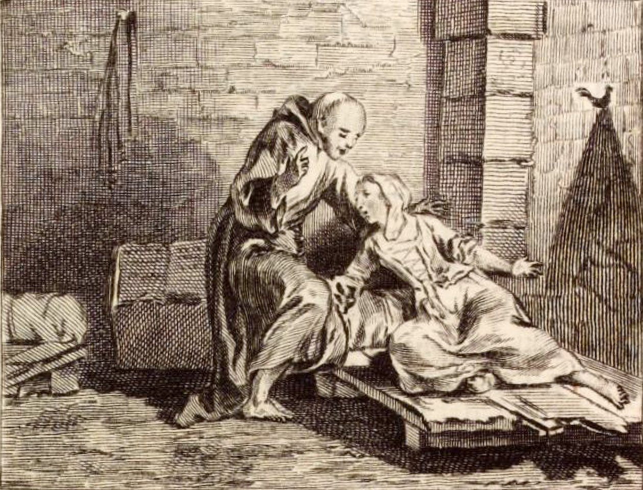 Le Diable en enfer autorstwa Charles Nicolas Cochin