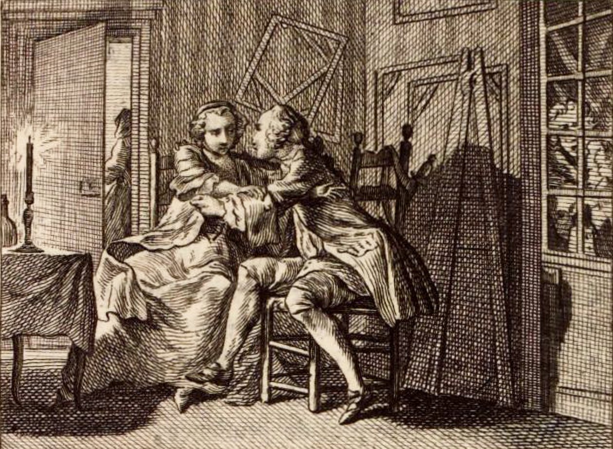 Mieszkańcy Rém autorstwa Charles Nicolas Cochin