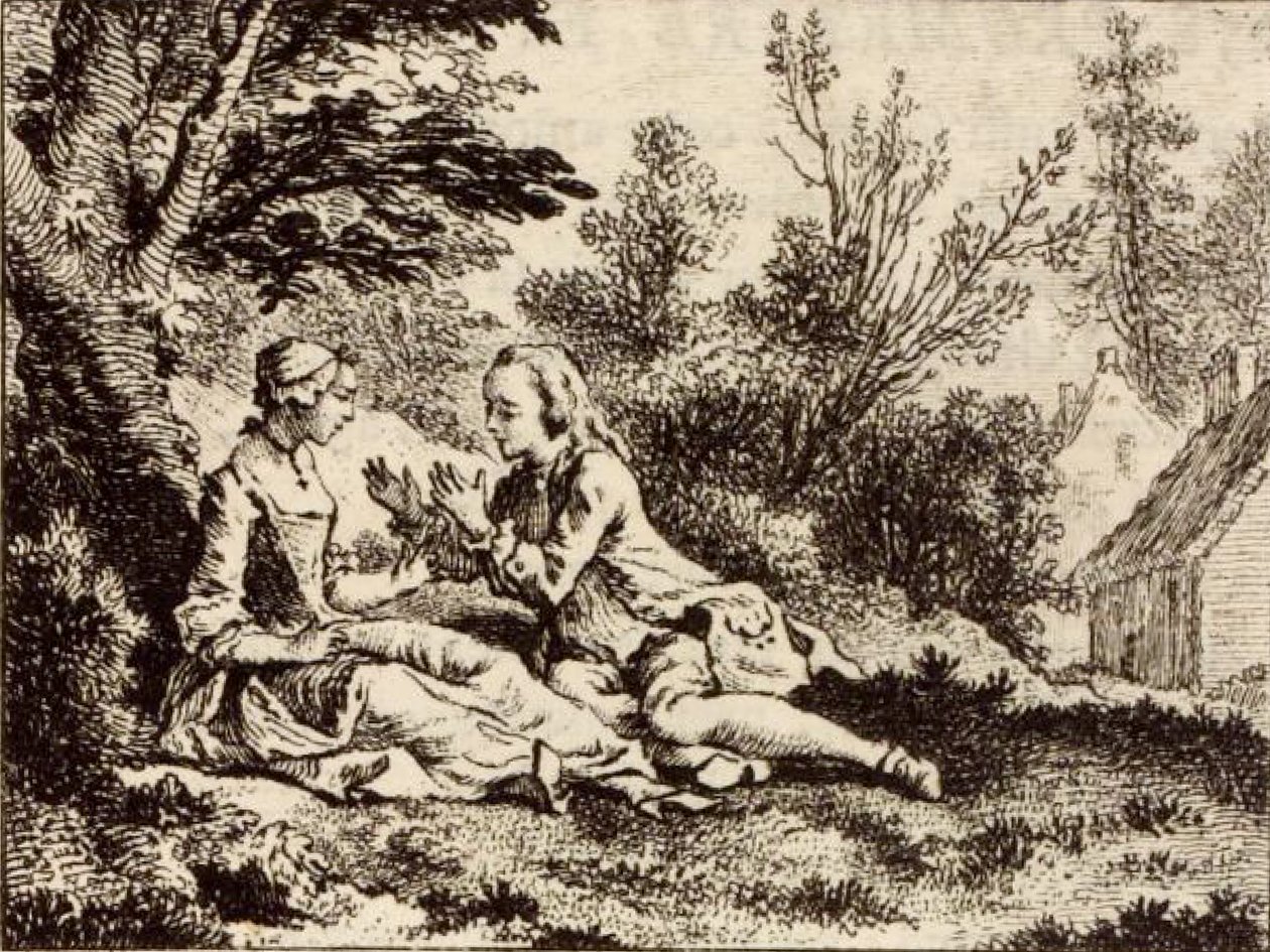 Obiecać to jedno, dotrzymać to drugie autorstwa Charles Nicolas Cochin