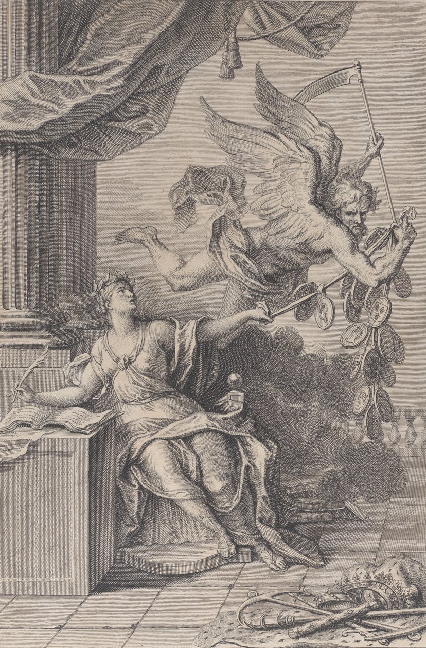 Opowieść, która zatrzymuje czas Opowieść, która zatrzymuje czas, 1708-54. autorstwa Charles Nicolas Cochin