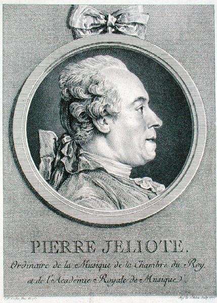 Pierre Jeliote (1713-97) ryty przez Augustina de Saint-Aubin (1736-1807) 1771 (grafika) autorstwa Charles Nicolas II (after) Cochin