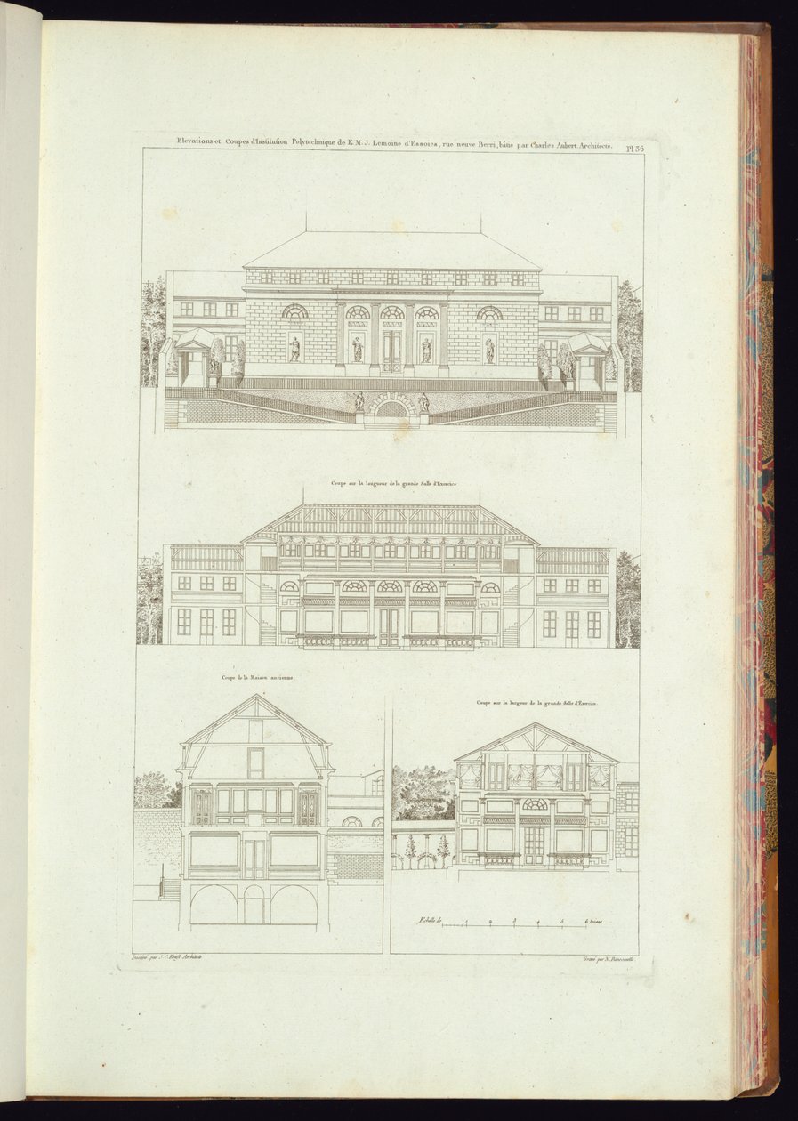 Oprawa (Francja) autorstwa Charles Nicolas Ransonnette