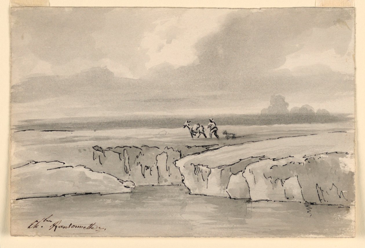 Krajobraz autorstwa Charles Nicolas Ransonnette