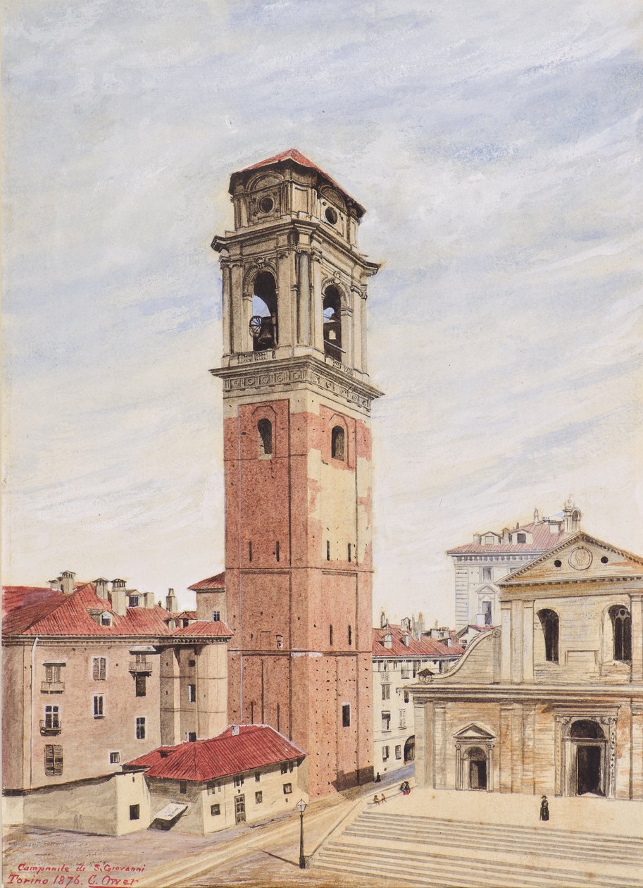 Campanile di San Giovanni, Turyn autorstwa Charles Ower