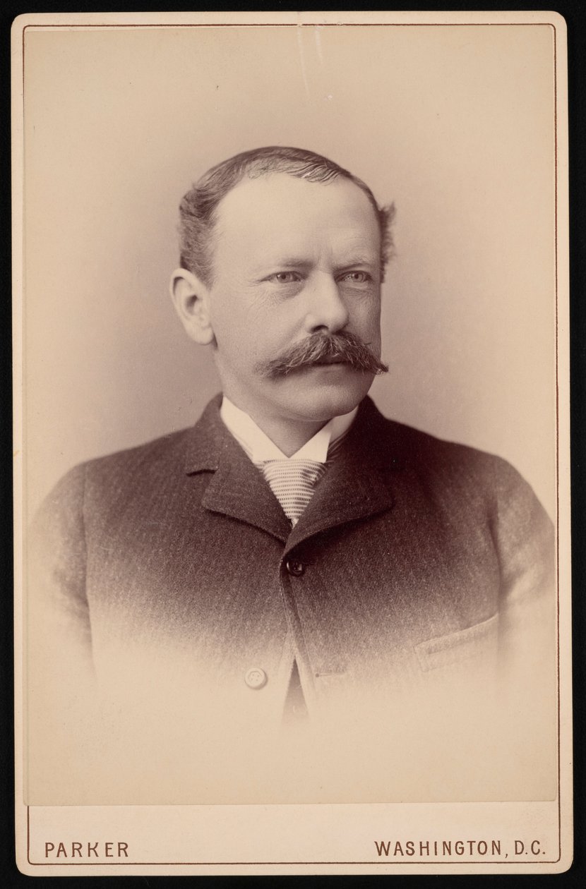 Portret dr Jamesa Miltona Flinta 1838-1919, w latach 1887-1904. autorstwa Charles Parker