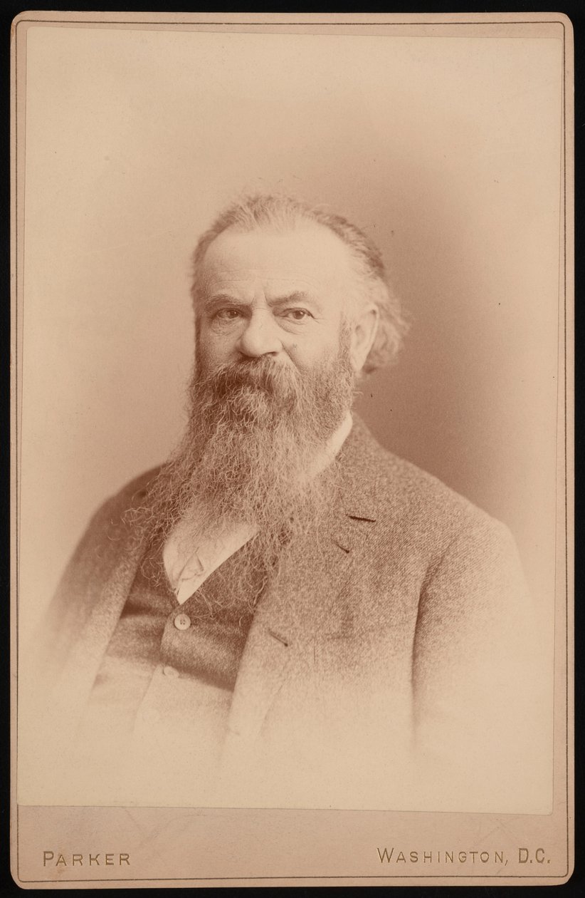 Portret Johna Wesleya Powella 1834-1902, 1885. autorstwa Charles Parker