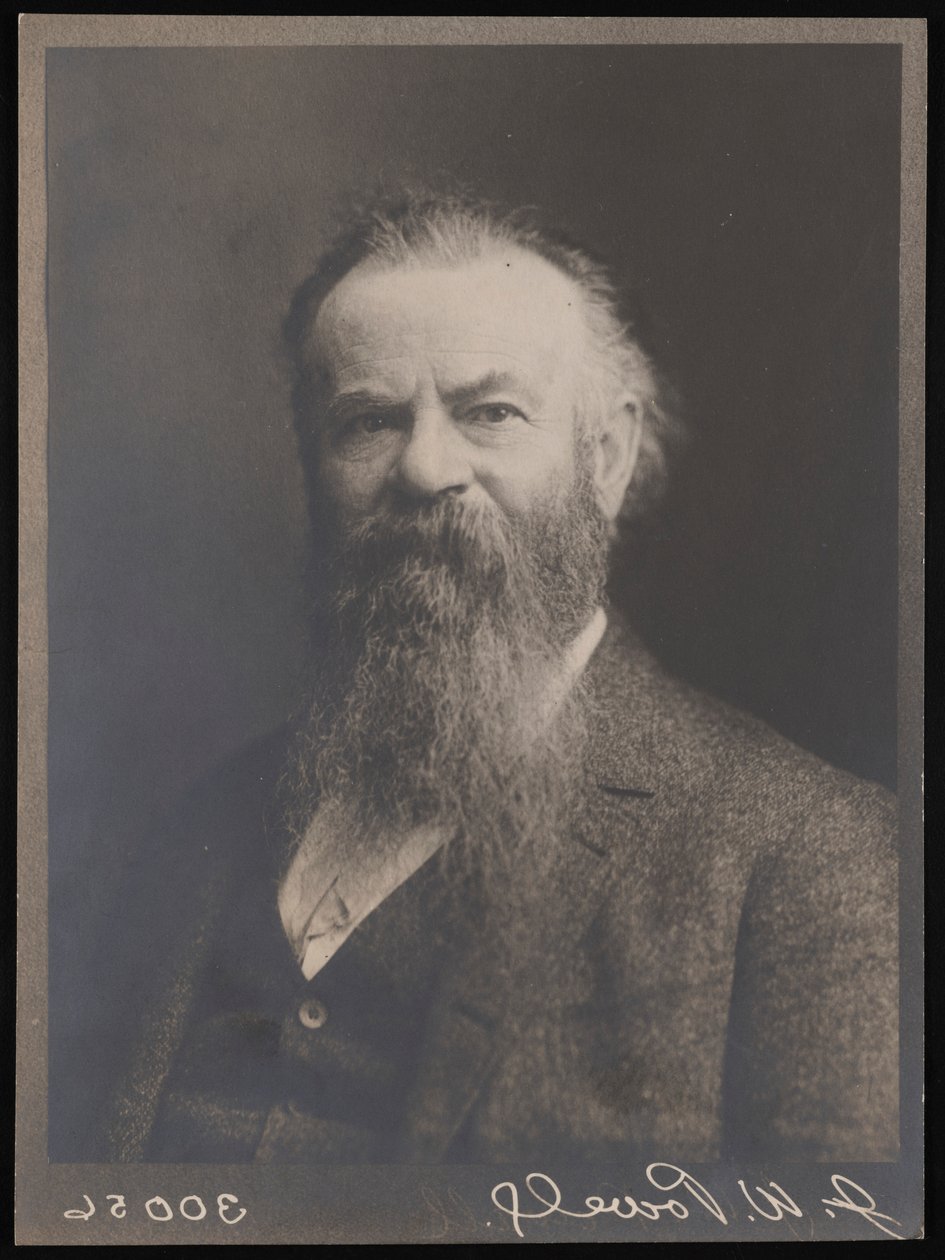 Portret Johna Wesleya Powella 1834-1902, 1885. autorstwa Charles Parker