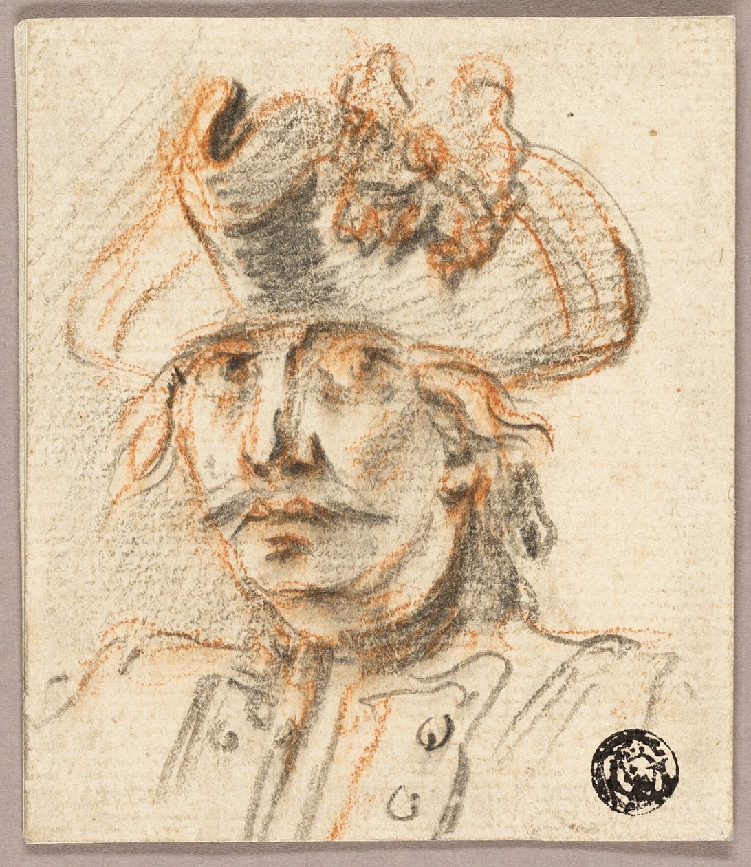 Popiersie żołnierza autorstwa Charles Parrocel
