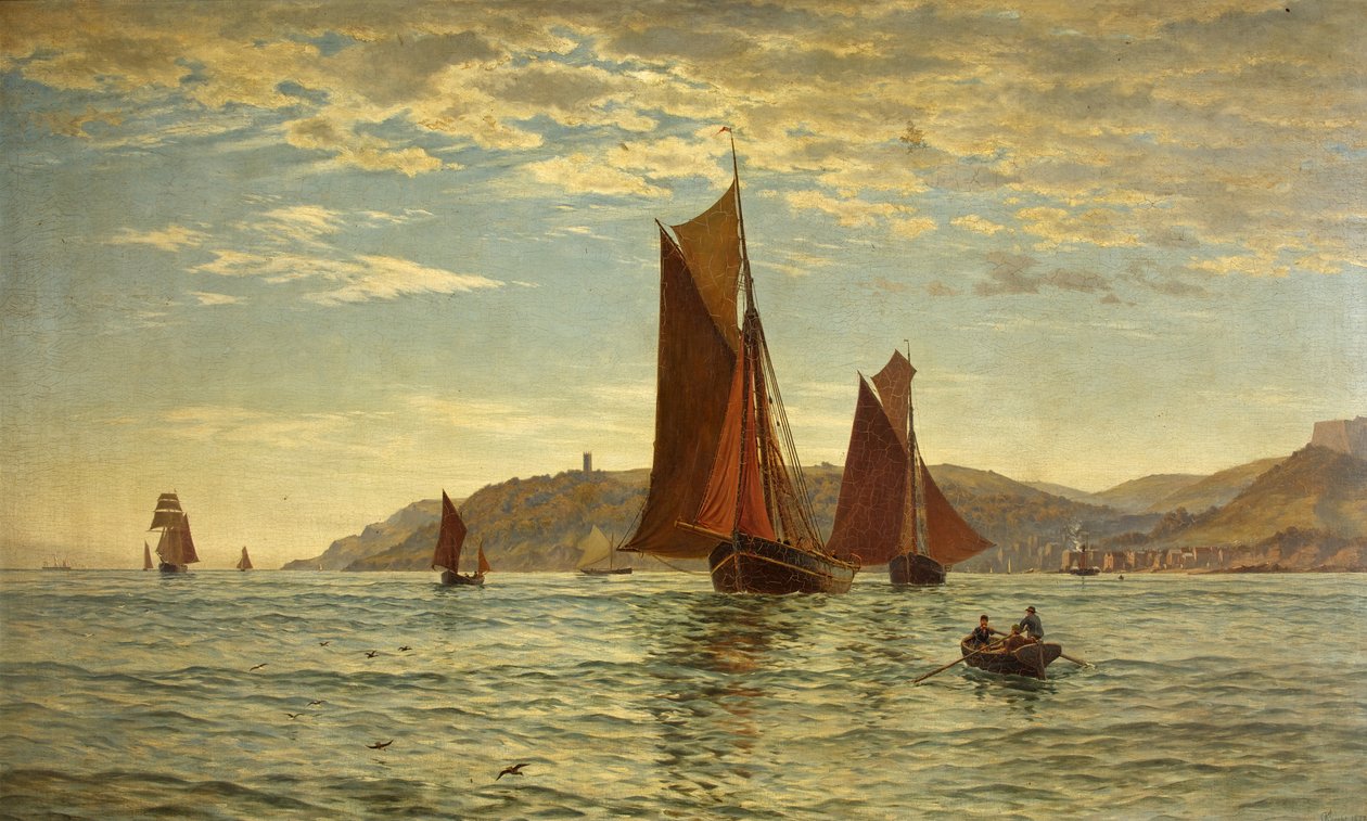 Zatoka Cawsand autorstwa Charles Parsons Knight