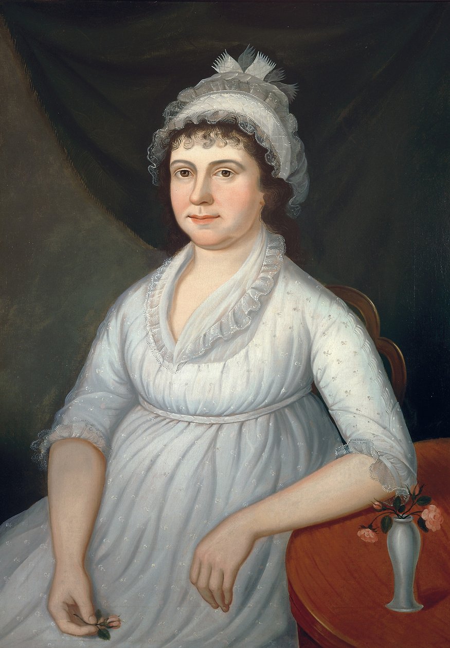 Hannah Lemmon Corcoran, ok. 1802-10 autorstwa Charles Peale Polk