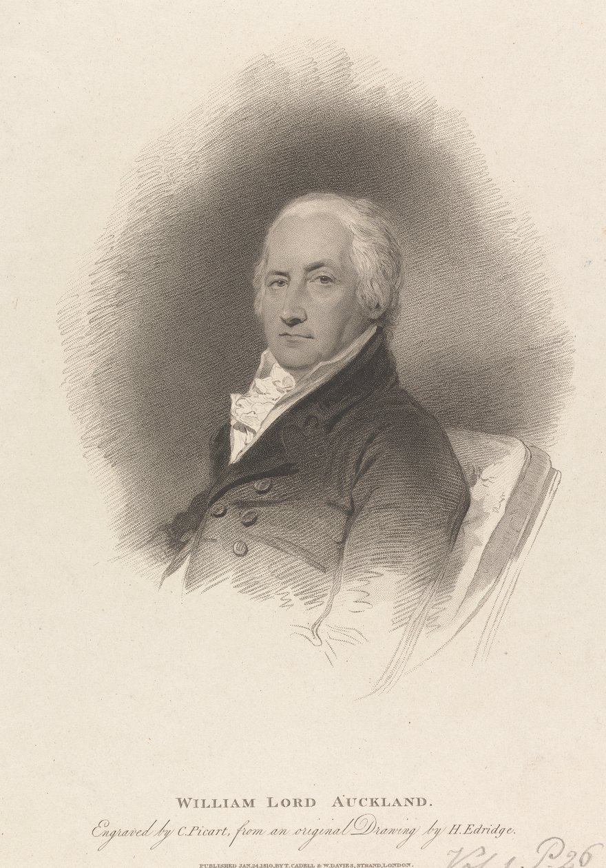 William Eden, 1. baron Auckland autorstwa Charles Picart