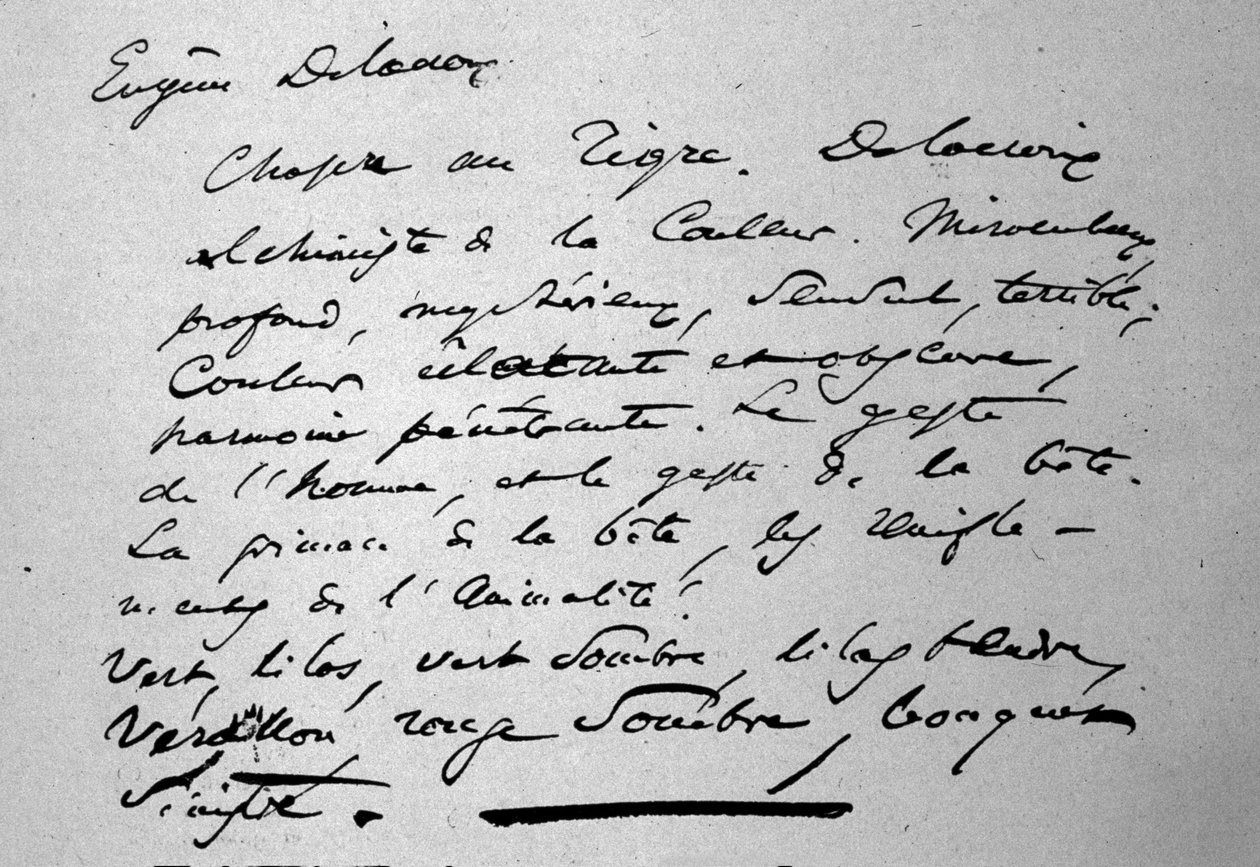 Tekst poety Charlesa Baudelaire