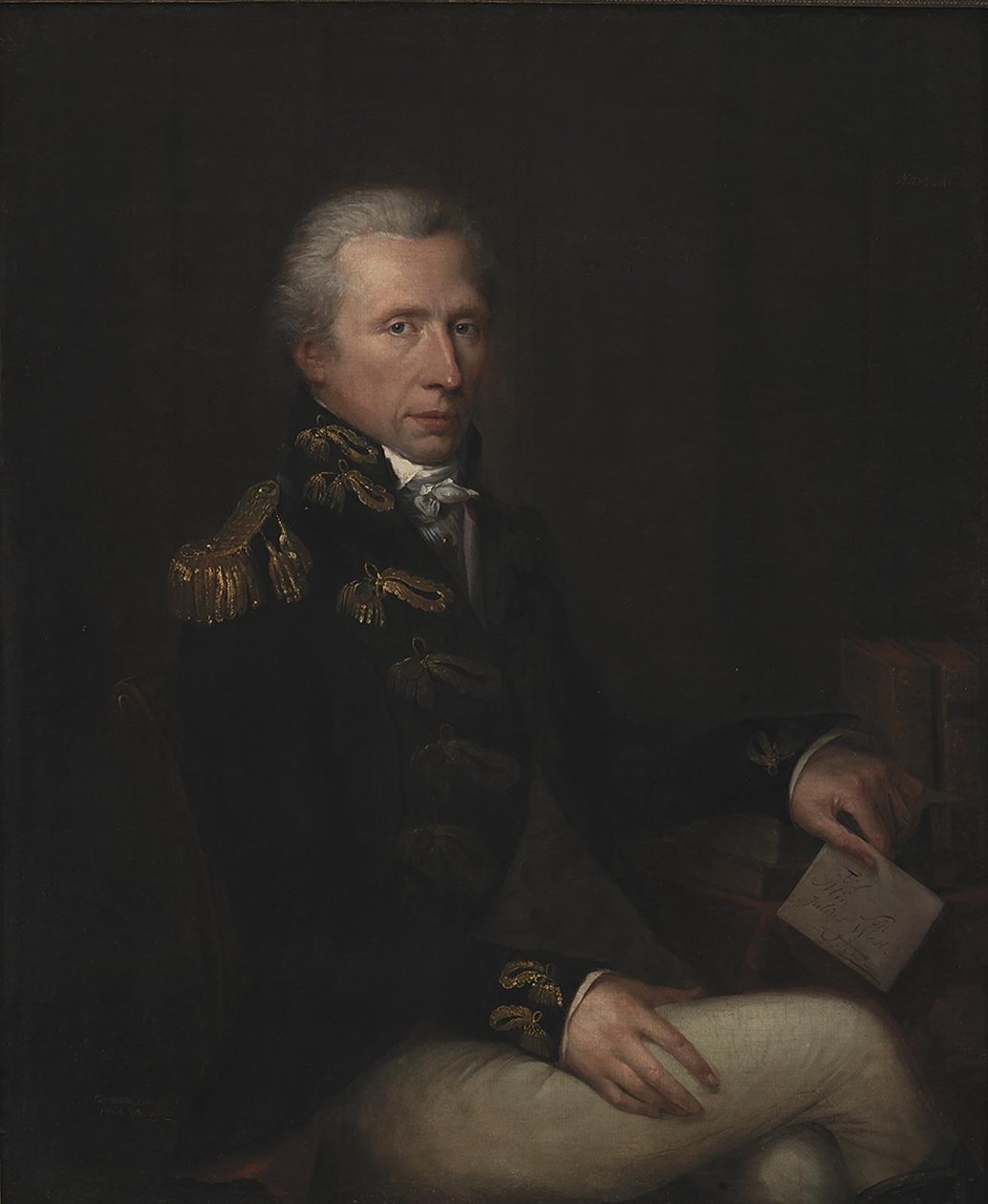 Portret Konsula Kolekcjonera Hansa Westa autorstwa Charles Pièrre Verhulst