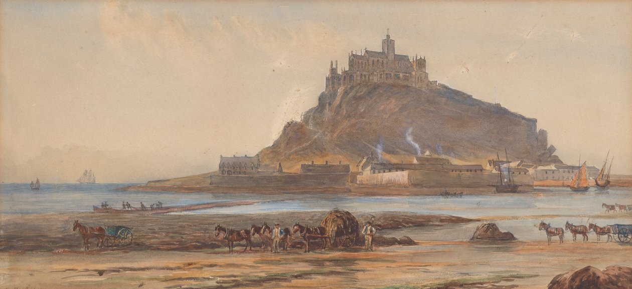 Mont Saint-Michel autorstwa Charles Reginald Aston