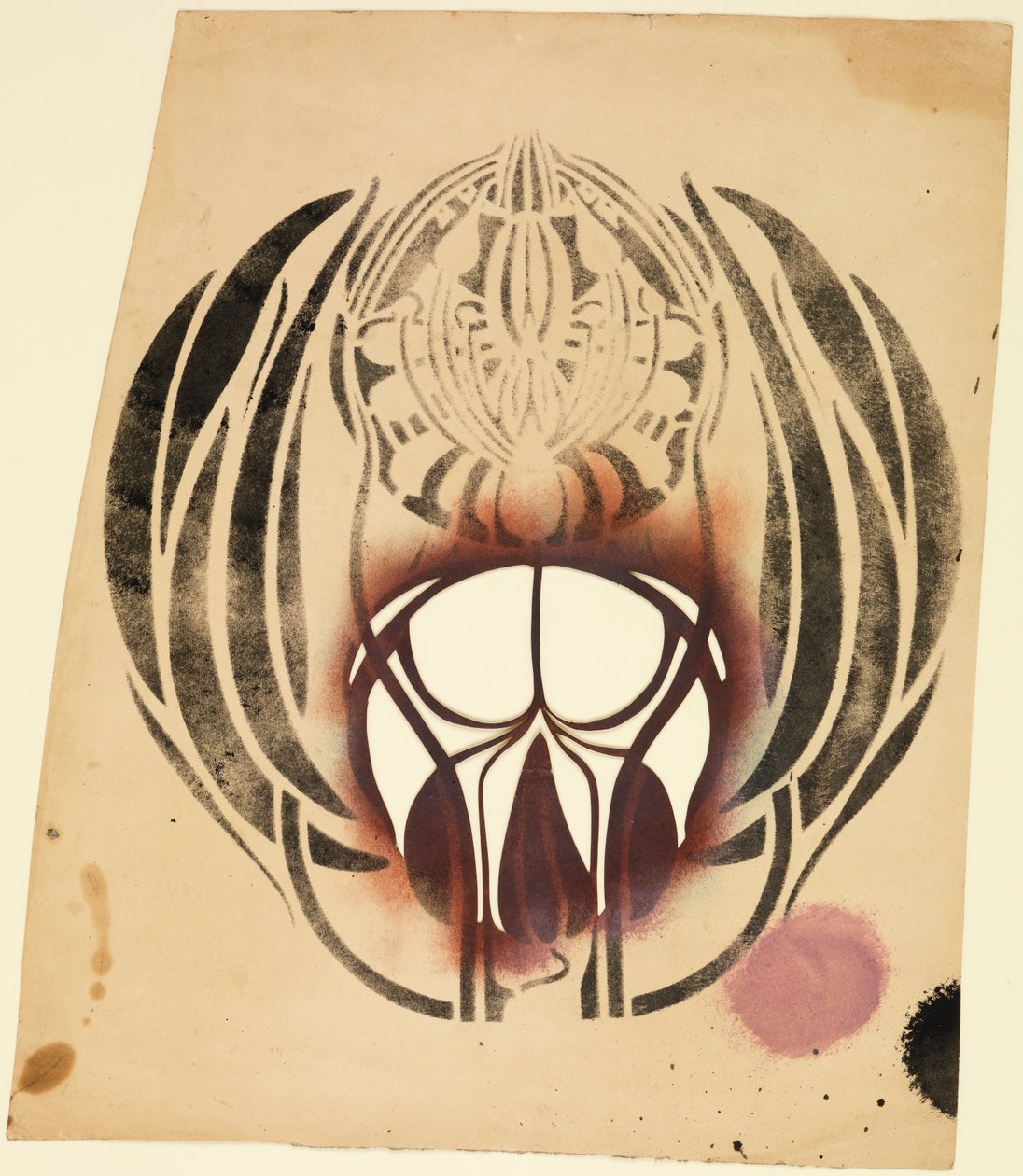 Szablon autorstwa Charles Rennie Mackintosh