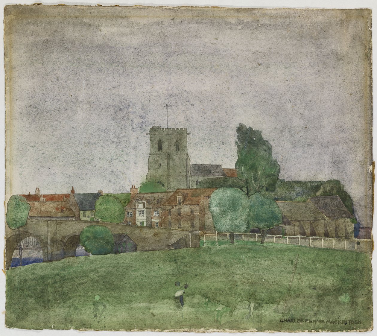 Wareham, Dorset, 1895 autorstwa Charles Rennie Mackintosh