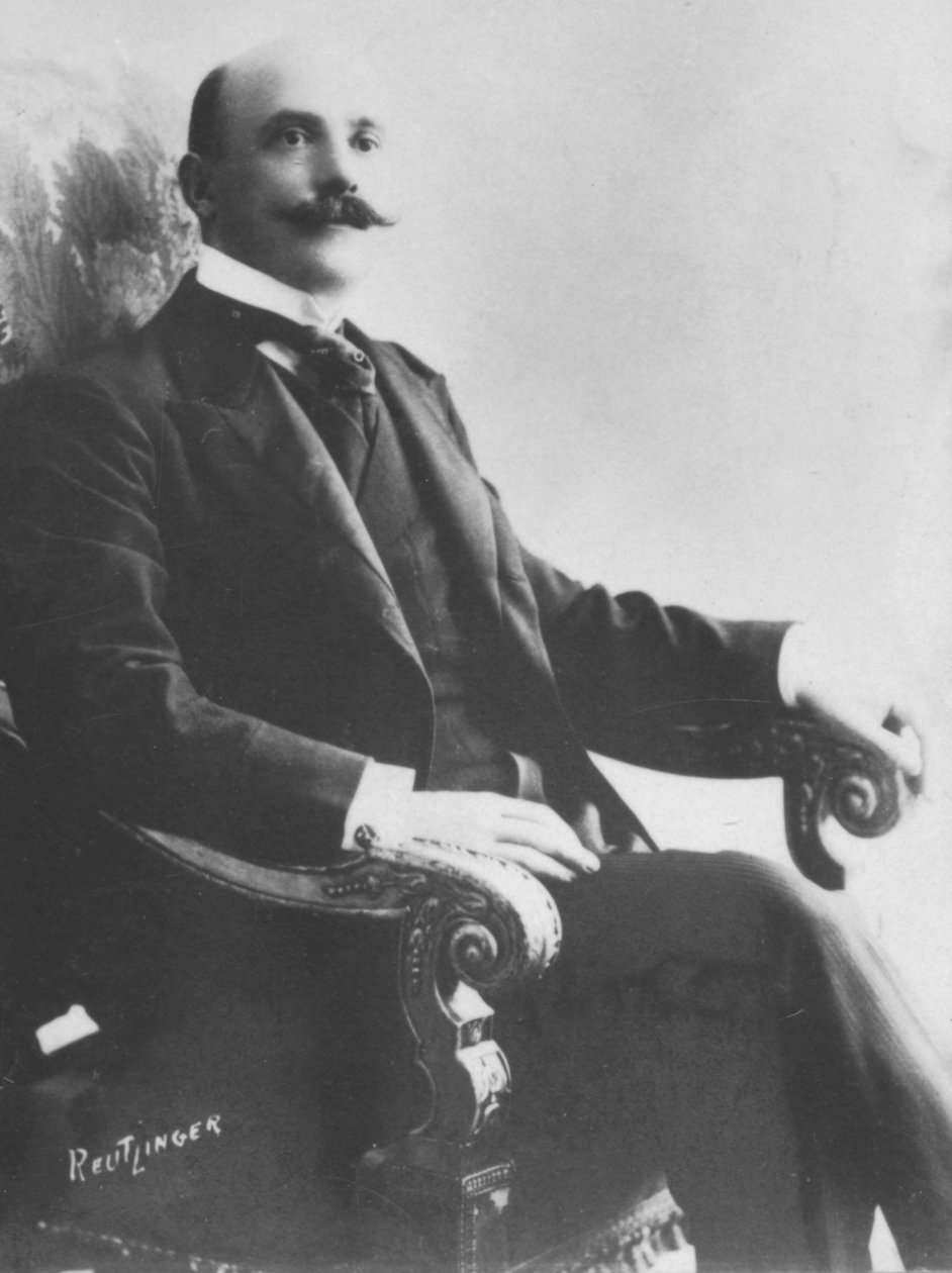 Józef Caillaux, ok. 1893 r. autorstwa Charles Reutlinger