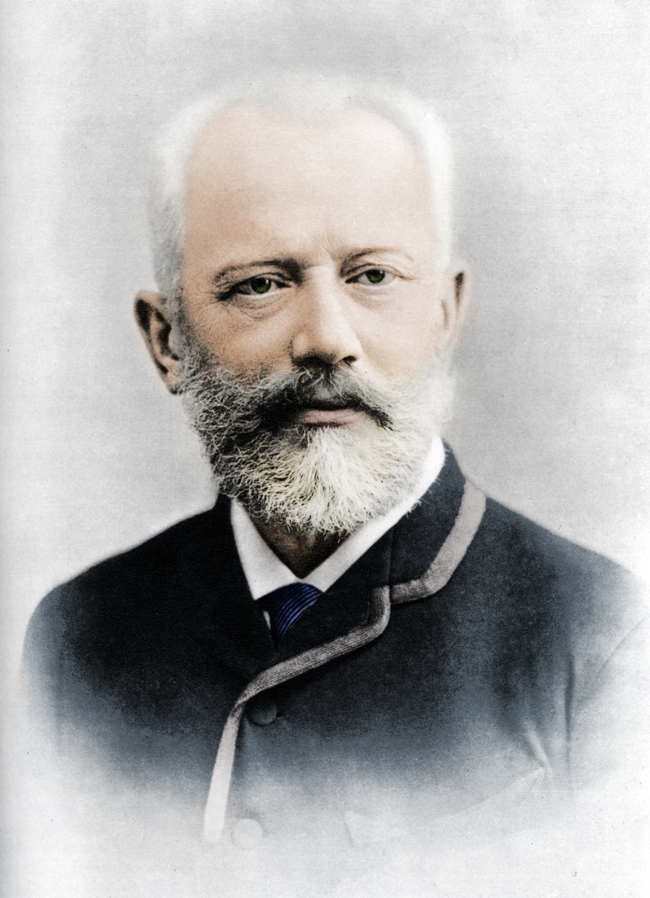 Piotr Iljicz Czajkowski 1840 - 1893, rosyjski kompozytor autorstwa Charles Reutlinger