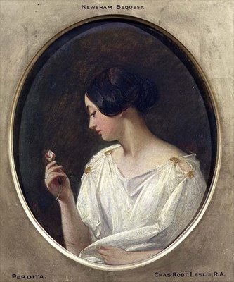 Perdita, ok.1835 (olej na płótnie) autorstwa Charles Robert Leslie