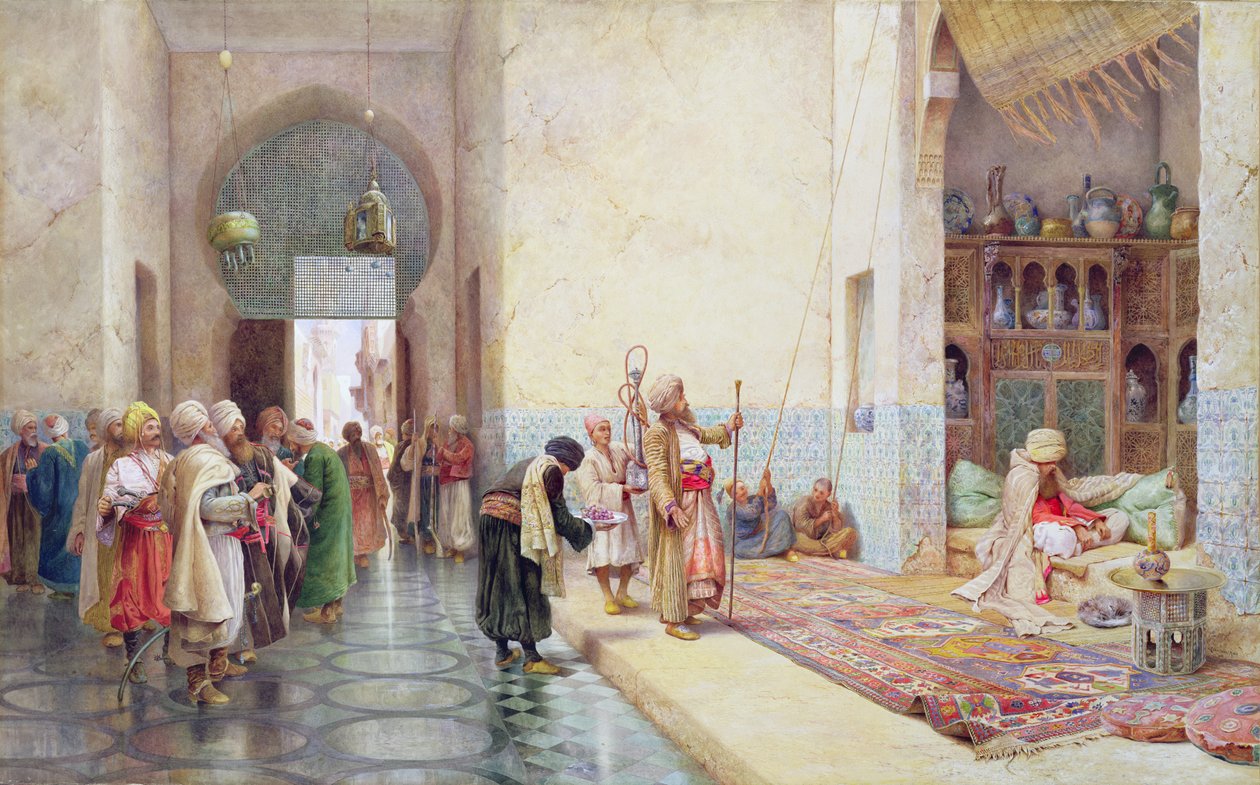La Pain du Pacha z „Les Orientales” Victora Hugo, wydana w 1829 r. autorstwa Charles Robertson
